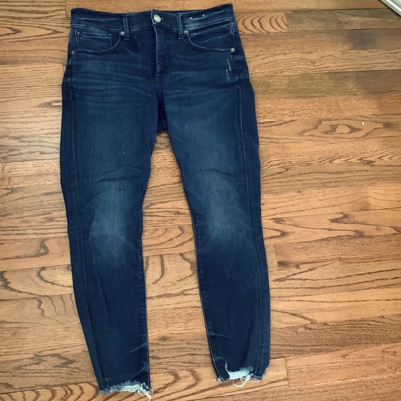 Express Ankle Mid Rise Jeans